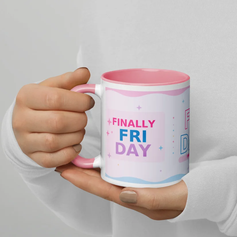 Finally Friday Mug